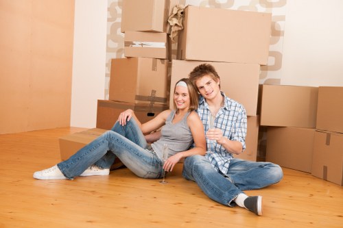 Professional removal team preparing a Camberwell relocation