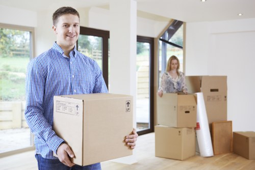 Residents using Camberwell storage for household items and boxes