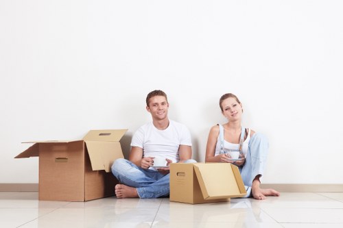 Furniture removals and protective wrapping