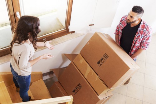 Packing materials and storage support for moving